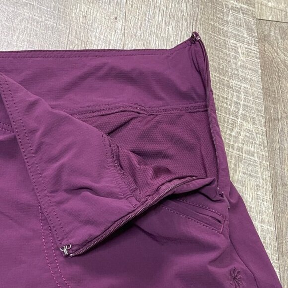 Athleta Plum Mini Skort Size 12 - Picture 6 of 11